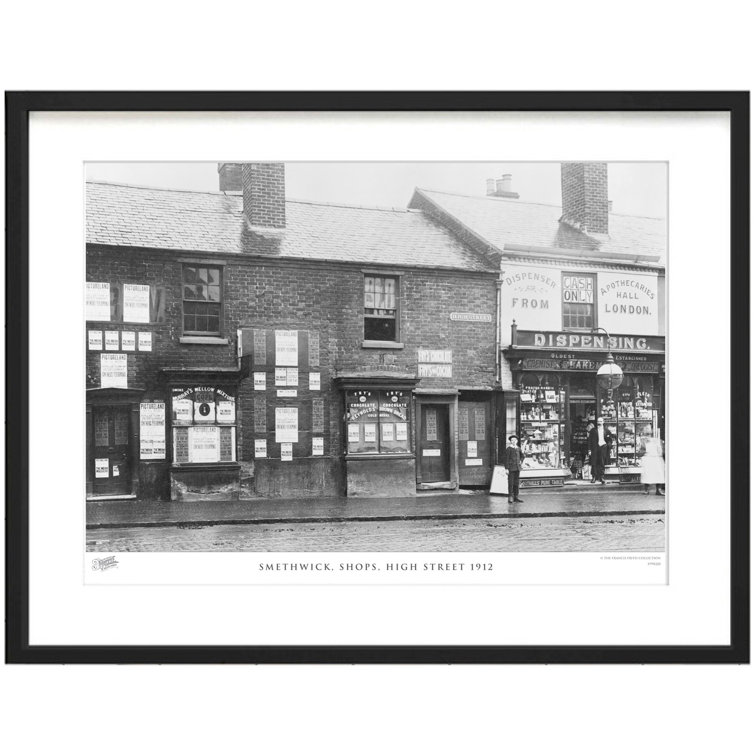 The Francis Frith Collection Smethwick, Shops, High Street 1912